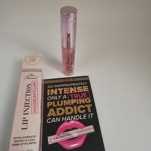 Too Faced Pink Lip Balm Gloss Max Plump